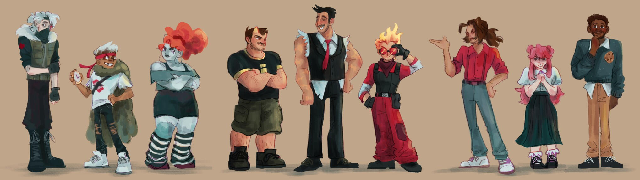 Life Series Lineup (Pt.2) Characters from the Life Series on YouTube